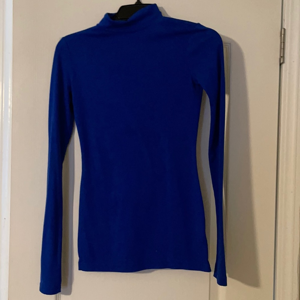 Royal Blue Turtle Neck